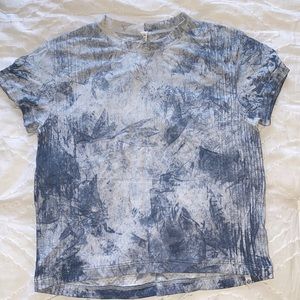 Lulu workout cropped tee